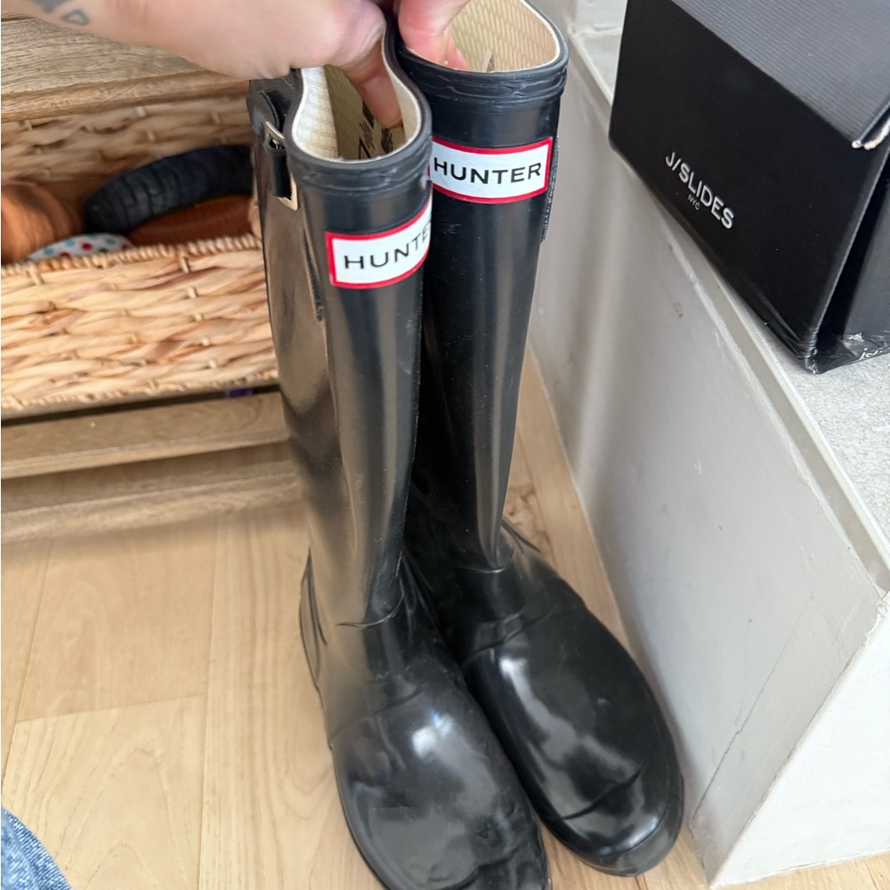 Hunter Classic Black Rain Boots